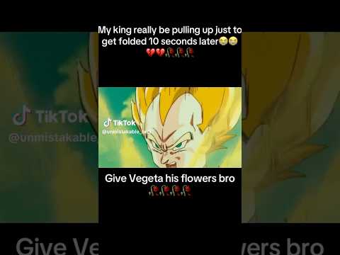 VEGETA IS COOKED😂 #dragonball #memes #meme #shorts #naruto #onepiece #goku #anime #funny