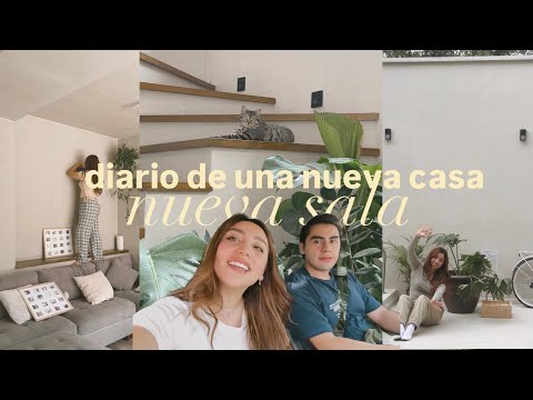 nueva sala + los días en la nueva casita | vlog