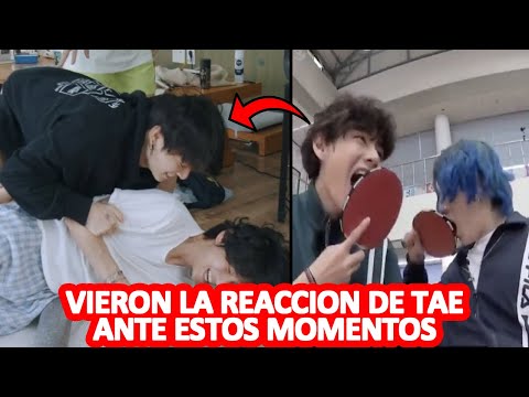 Taekook 😱 TAEHYUNG SABE QUE ESTO Iba a PASAR 😳 Su REACCIÓN lo DICE TODO