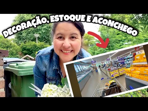 Ep.36- DECORANDO COM FLORES, COMPRAS DE MERCADO, FISIOTERAPIA e mais!
