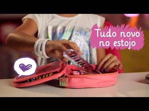 Como deixar tudo novo no estojo com a Nina ❤ Mundo da Menina