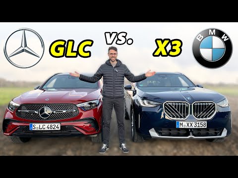 Mercedes GLC vs BMW X3 comparison REVIEW