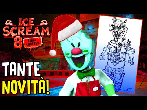 ICE SCREAM 8 NUOVO AGGIORNAMENTO di NATALE in ARRIVO 😃 TANTE NOVITÀ in ARRIVO [Gameplay ITA]