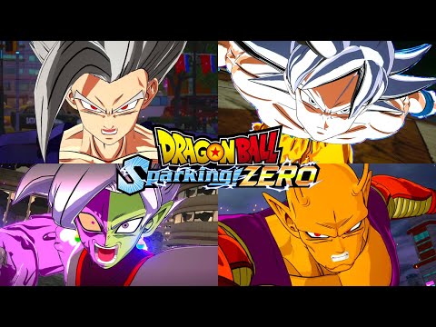 Dragon Ball Sparking Zero - All Ultimate Attacks | Japanese (DLC 1 Update - 4K 60FPS)