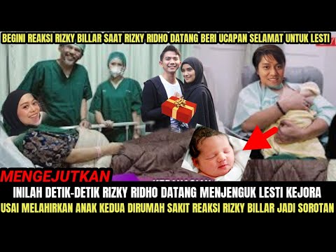 MENGEJUTKAN 🔴 Begini Reaksi Rizky Billar Saat Rizky Ridho Datang Menjenguk Lesti Usai Melahirkan