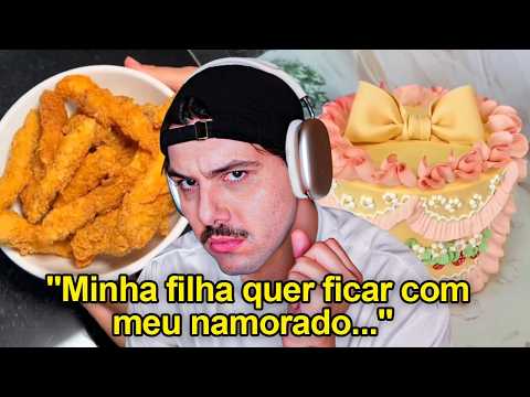 As Inacreditáveis histórias do Tik Tok com vídeos de comida de fundo…