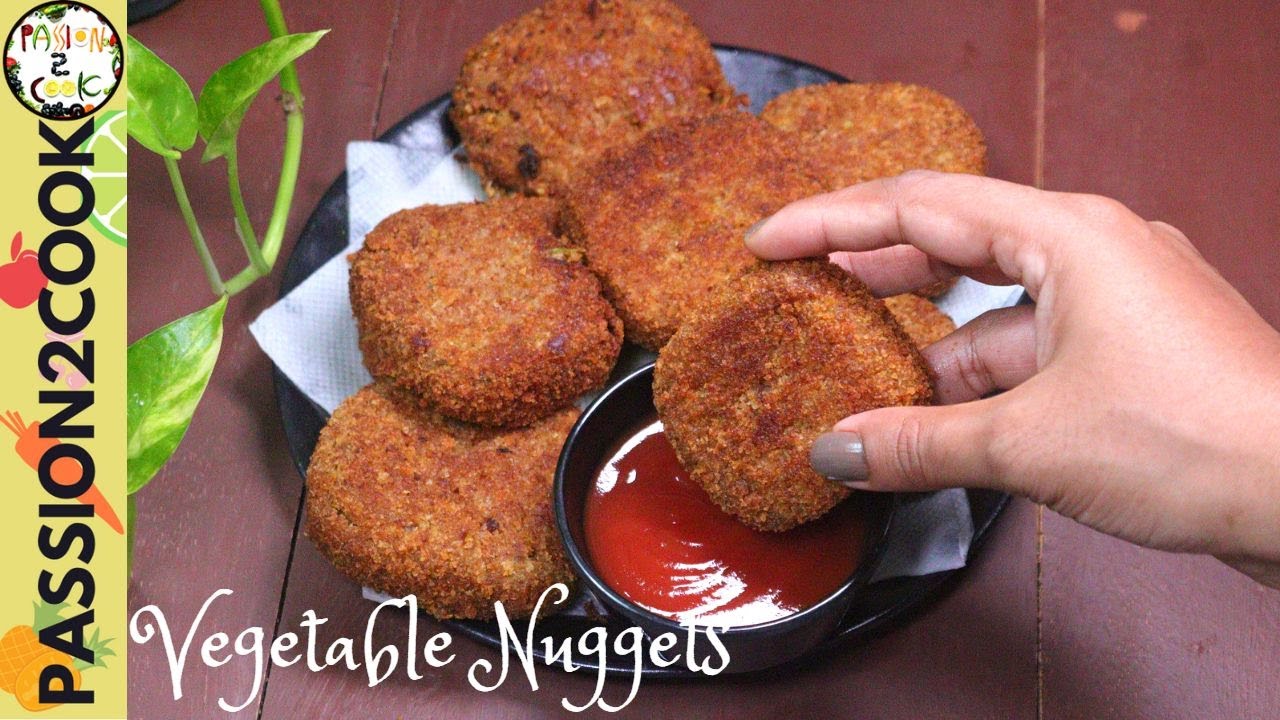 Crunchy Vegetable Nuggets Easy Veg Nuggets Nuggets recipe