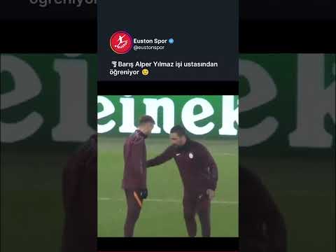 🌪️ Barış Alper Yılmaz işi ustasından öğreniyor 😉