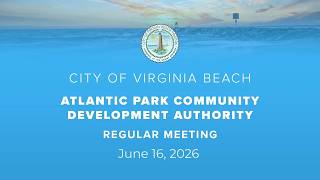 Atlantic Park Community Development Authority Meeting, 6/16/2026
