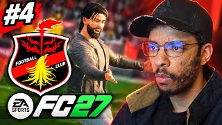 مهنه مدرب انشاء نادي#4 | تكتيك جديد بمهاجمين🧠 - صعدت موهبة من الاكاديمية🔥 || FC 27
