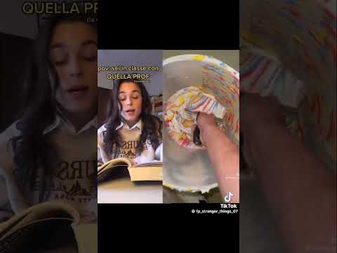 POV:sei in classe con quella prof la svegliata😂 tiktok di Marisol Viola (ASMR)