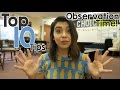 Effective Teaching Strategies and Observations