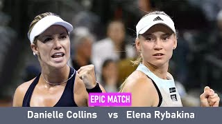 Elena Rybakina vs Danielle Collins Full highlights | The Last Match Before Miami Open 2024
