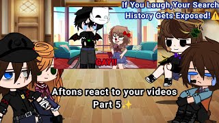 (part 5) Aftons react to memes || Afton family 🥀