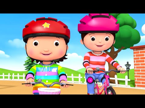 Apprendre à faire du vélo | Comptines et Chansons pour Bébés | Little Baby Bum en Français