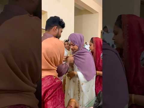 മാഷാ അള്ളാ ✌️..... നല്ല അധബോട് കൂടിയുള്ള ഒരു മഹർ അണിയൽ💞✌️🤲🤲#mtrd4d #viralvideo #wedding #kerala #
