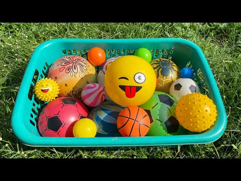 Kompilasi Video Bola Tasya Toys Mencari Bola Karakter,Bola Basket,Bola Sepak,Ikan,Bebek,Mobilan,Tayo