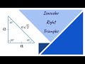 Isosceles Right Triangle Concepts