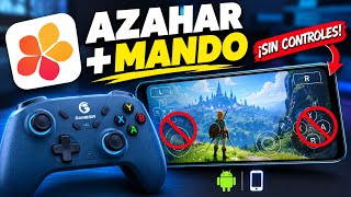 Cómo JUGAR en AZAHAR con MANDO y Quitar los Controles de la Pantalla 🎮