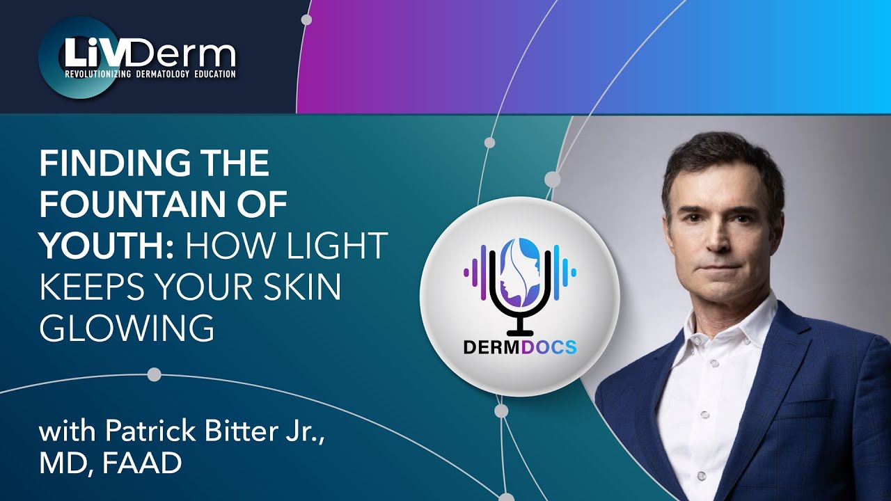 Dermatology podcast about skin health and light therapy