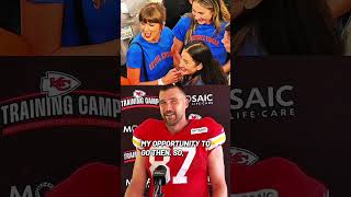 Travis Kelce says it was a lifelong dream of his #msg #traviskelce #taylorswift #taylorswiftmarriage
