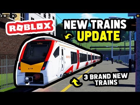 3 BRAND NEW TRAINS UPDATE In Roblox British Railway