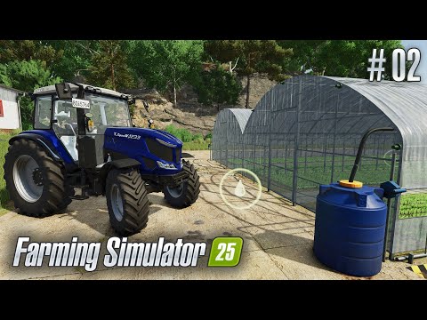 [FS 25] J'ACHETE UN NOUVEAU TRACTEUR ET JE RELANCE LES SERRES #02