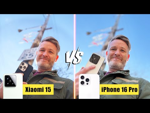 Xiaomi 15 versus iPhone 16 Pro camera comparison