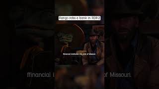Rango on the job in RDR2