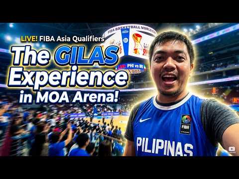 From Davao to Manila to SUPPORT Gilas Pilipinas in MOA!