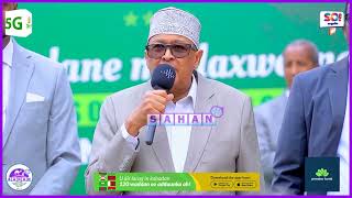 " 𝗠𝗮𝗱𝗯𝗮𝗰𝗮𝗱𝗱𝗮 𝗤𝗮𝗿𝗮𝗻𝗸𝘂 𝘄𝗮𝘆 𝗸𝘂 𝗳𝗶𝗹𝗮𝗻 𝘁𝗮𝗵𝗮𝘆 𝗱𝗵𝗮𝗺𝗮𝗮𝗻 𝗱𝗮𝗮𝗯𝗮𝗰𝗮𝗱𝗮 𝘂𝘂 𝘂 𝗯𝗮𝗮𝗵𝗮𝗻 𝘆𝗮𝗵𝗮𝘆 𝗾𝗮𝗿𝗮𝗻𝗸𝘂 .".. Madaxweyne.