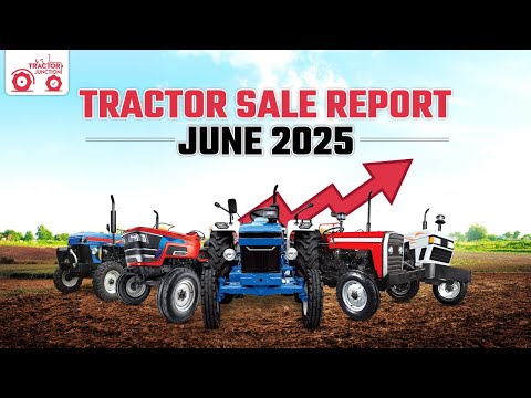 Tractor Sales Report June 2025 | Top Selling Tractors in India