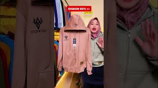 Hoodie Zipper Oversize | Hoodie Lokal Terbaik Shopee