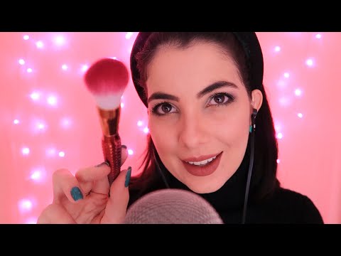 ASMR - MOUTH SOUNDS E CÂMERA TOUCHING