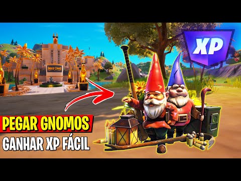 GNOMOS ESCONDIDOS FORTNITE REMIX (GANHAR XP FÁCIL)