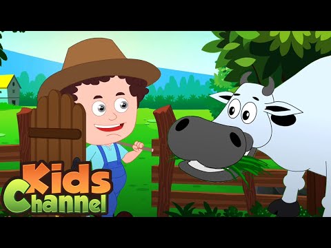 O velho macdonald tinha uma fazenda | Musica infantil portuguesa | Educação | Desenhos animado