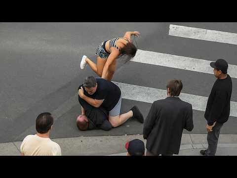 INSTANT KARMA CAUGHT ON CAMERA