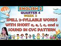 Vowel Sounds and Letter Patterns