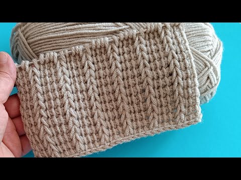 You should learn this new stitch! Fast and Relaxing crochet pattern