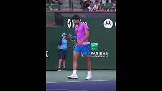 Alcaraz & Sinner 🤯@tennistv @babolat