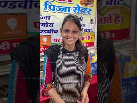 Cute Chef Priyanka didi White Sauce Pasta 😍😍##shorts #streetfood #ashortaday
