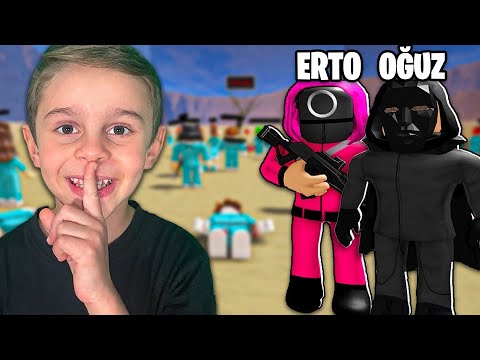 🦑 SQUID GAME OYUNUNDA PATRON OLDUM! 😱 | Roblox