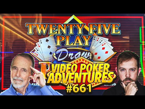 25-Play Super Times Pay & Bonus Wild Jokers Wild Video Poker