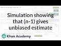 Understanding Sample Variance and Population Variance