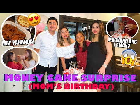 MONEY CAKE SURPRISE (MOM'S BIRTHDAY) | RANA HARAKE
