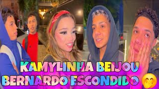 KAMYLINHA BEIJOU BERNARDO ESCONDIDO E SURFISTA DISSE COMO FOI 🤭 ANDYN ESTÁ TRISTE COM ISSO 😩😔