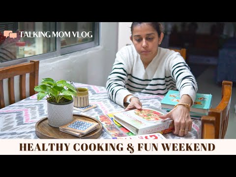 Weekend Vlog | No Cream Soup | Healthy & Easy Vegetarian Meal Ideas | Book Fair Visit & Book Haul