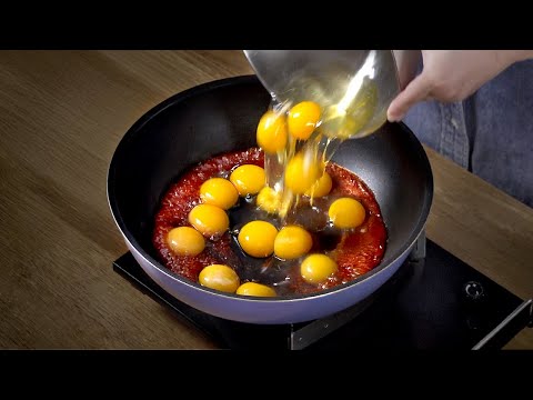 불닭소스 기름으로 계란볶음밥 10인분 튀기기