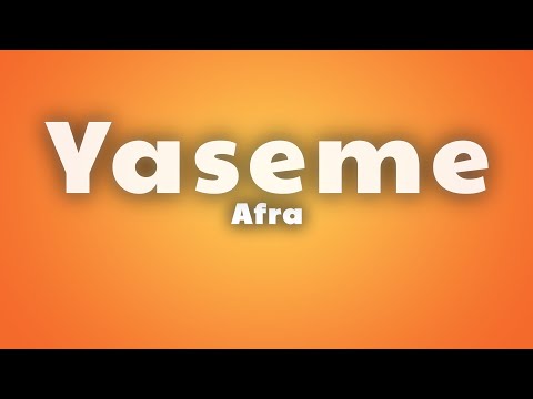 Afra - Yasemen (Lyrics)