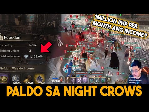 Million kada buwan ang kitaan sa Night Crows!